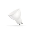 Żarówka LED GU10 230V 6W 540lm 6000K płaska barwa CW biała zimna SPECTRUM LED