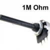 1M potencjometr mono liniowy fi 20mm; ośka 6mm
