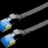 21990834 Cat.6a flat cable FTP black 1.5m