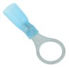 Blue Heat Shrink 10.5mm Ring Terminal