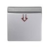 SIMON 82 Pokrywa wyłącznika hotelowego aluminium mat 82078-63 KONTAKT SIMON