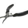 Szczypce; AX-105; płaskie; żłobkowane; odgięte; 140mm; Xytronic