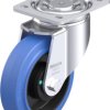 Blickle 851832 LH-POEV 160KAD-SB Rolka obrotowa z blachy stalowej Średnica koła: 160 mm Maksymalne obciążenie: 400 kg 1