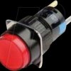 58500211 LED indicator, round 18x39 red 24 V AC/DC IP40
