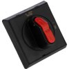 Uchwyt obrotowy do Złącze odłączania przełącznika 59mm kolor Czarny IP65 ABB OHB