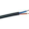 Przewód OMY 2x0,75mm2 czarny H03VV-F