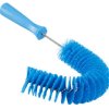 Szczotka do szorowania, Średni, Niebieski, Poliester, zastosowanie: Czyszczenie przemysłowe, Szczotka do czyszczenia