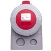 Gniazdo Stałe 5P 16A 400V Czerwone Ip67 P17 Tempra Pro 555359