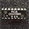 4035 (CD4035AE) cmos 4-stage shift register - RCA