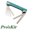 Zestaw kluczy imbus 1.5-6mm, 8PK-021N Proskit