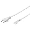 Kabel przyłączeniowy Euro 3 m, Biały