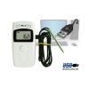 Rejestrator temperatury RC-4 z wyświetlaczem LCD z sondą na przewodzie