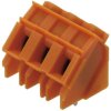 PCB terminal, 3 pole, pitch 7.5 mm, AWG 26-10, 20 A, screw connection, orange, 1595810000