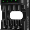 Ładowarka do akumulatorów R03 / AAA oraz R6 / AA Li-ion 1,5V / NiMH Xtar L4