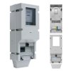 Obudowa licznikowa 230x540x190 mm OZP/Z z zamkiem IP65 38.02 ELEKTRO-PLAST