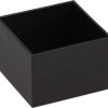ABS enclosure, (L x W x H) 30 x 30 x 20 mm, black (RAL 9005), 1596B111-10