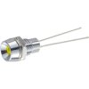 TRU COMPONENTS 1587948 LED indicator light Yellow 2.1 V 20 mA 40 mcd