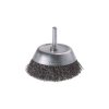 Wolfcraft 2108000 Wire Cup Brush Steel Wavy ø 75mm