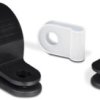 Cable clamp, max. bundle Ø 16 mm, PA, black, (W) 10 mm, 211-60008