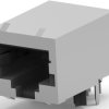 Socket, RJ50, 10 pole, 10P10C, Cat 3, solder connection, through hole, 5558070-1
