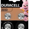 bateria litowa mini Duracell CR2032 DL2032 ECR2032 4BL