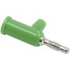 Schnepp 052000111 FK 4105 GR Jack Plug 4 mm Pin Green 1 piece