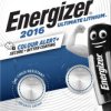 2 x bateria litowa mini Energizer Ultimate Lithium CR2016