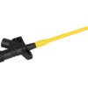Chwytak pomiarowy; KLEPS2600 972 306 100; pazurkowy; 3mmm; czarny; 160,5mm; wtykany (gniazdo bananowe 4mm); 6A; 1000V; stal nikl