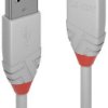 Lindy 36712 Kabel USB 1 m USB 2.0 USB A Szary