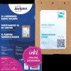 4839XL Name badge, 105 x 148 mm, lanyard, with badge inserts, 50 pieces