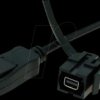 917.214 Keystone module, mini Displayport, black