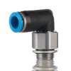 QSRL-G1/4-8 push-in L-fitting, rotatable