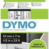 Taśma do nadruku D1 DYMO S0720500, 12 mm x 7 m, Kolor taśmy: przeźroczysty / Kolor nadruku: czarny DYMO S0720500, 12 mm