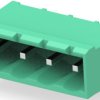 PCB terminal, 4 pole, pitch 5.08 mm, AWG 30-12, 15 A, pin, green, 796638-4