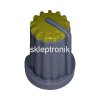Gałka potencjometru szara 14mm GS14 żółta 4szt