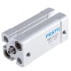 Siłownik pneumatyczny skok: 25mm Festo Ø 12mm dwustronnego działania Action 64.2mm ADN-12-25-I-P-A M5