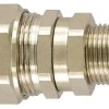 Łącznik do kanałów kablowych Flexicon gwint M32 32mm Przegub Mosiądz IP65
