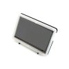 Ekran dotykowy pojemnościowy LCD IPS 7'' C 1024x600px HDMI + USB Rev 4.1 do Raspberry Pi obudowa czarno-biała - Waveshare 11303