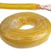 Przewód mikrofonowy 2C+ekran 6,5mm stereo ŻÓŁTY (1mb)