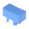 1P00 MEC Blue Concave Rectangle Cap for use with 3F Multimec