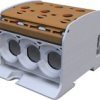 Złączka Szynowa Gwintowa Al/Cu Stb 95-3 (87560) Simblock Brązowy 81103015
