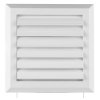 Kratka wentylacyjna 130x130mm biała żaluzja+sznurek rozpieracze T37
