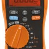 Multimetr cyfrowy przenośny True RMS: Tak Prąd przemienny, napięcie przemienne, pojemność, ciągłość obwodu, prąd stały,