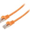 Patch cord S/FTP, Cat 6a, wtyk RJ45 z obu stron, linka, Cu, 3m PP6A-LSZHCU-O-3M
