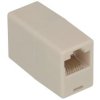 Adapter gniazdo / gniazdo; RJ45 8p8c; 210-8C; proste; biały; zatrzaskowe; Talvico