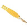 Yellow 2mm Gold Plated Test Plug FCR7365Y