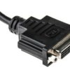 Kabel KVM, dł. 150mm - Męskie DisplayPort - Żeńskie DVI-D., kolor: Czarny, RS PRO