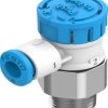 Zawór kontrolny pneumatyczny Exhaust Air One Way Flow Control z przełącznikiem pokrętnym R 1/8 Festo 1/8in