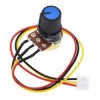 POTENCJOMETR OBROTOWY 10K OHM B LINIOWY L=15mm Z PRZEWODEM I GAŁKĄ WH148 (POT-010K-KAB)