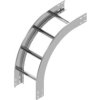 Łuk pionowy LPDZC100H100N zewnętrzny drabiny grubość blachy 2.0mm 499111 BAKS